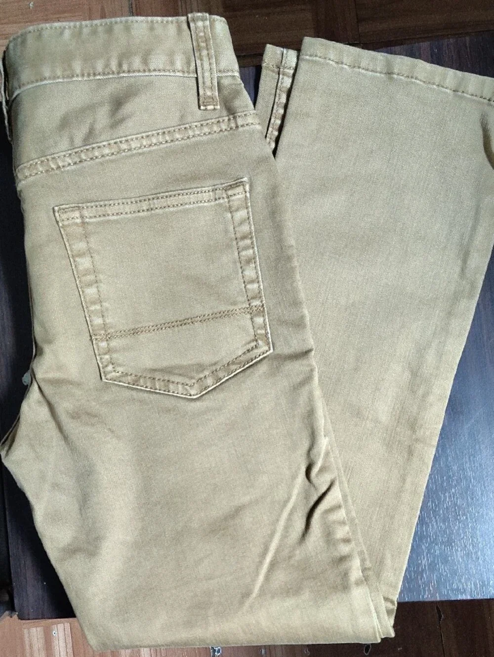 Cat & Jack Men’s Khaki Slim Straight Jeans